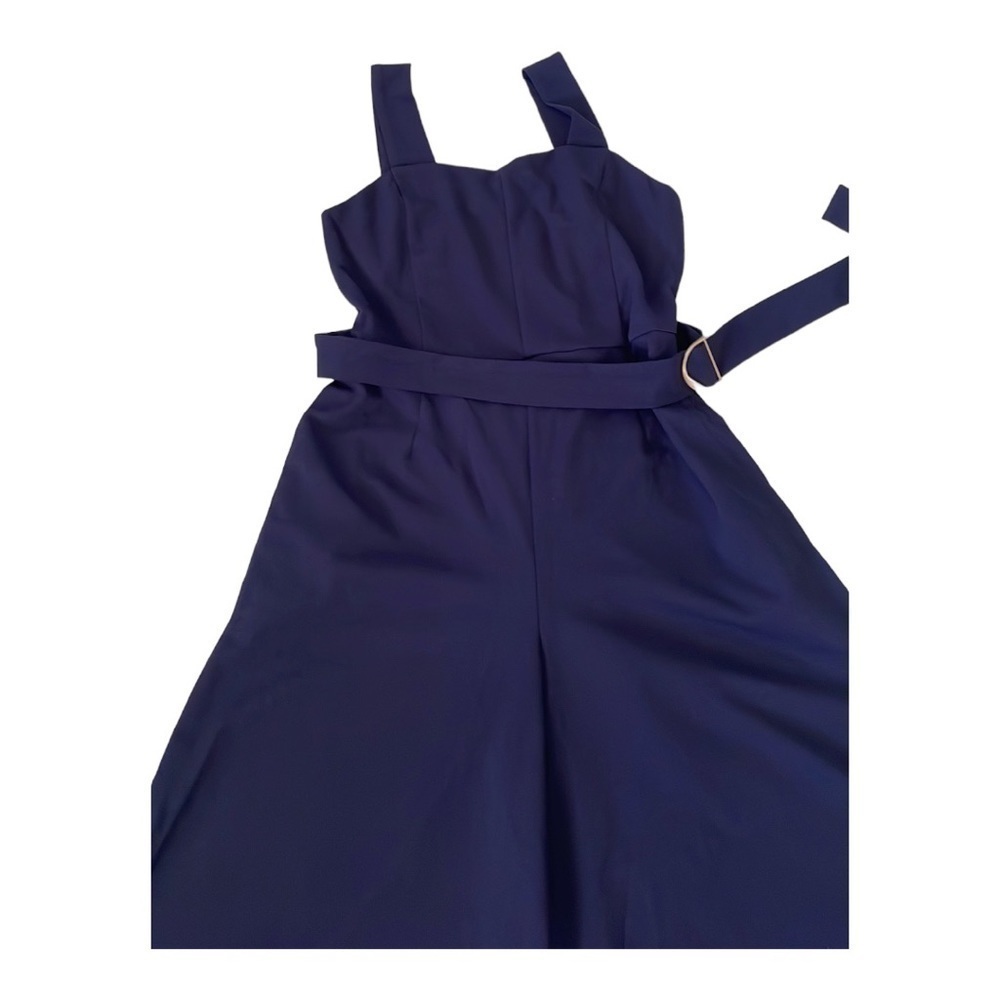 ♥️melloday♥️wide Leg Belted jump suit size  (Large) - Picture 7 of 9